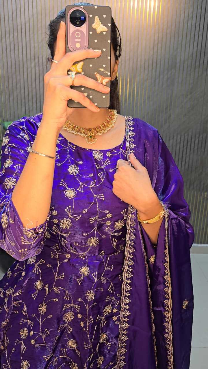 Space Silk Designer Lehenga
