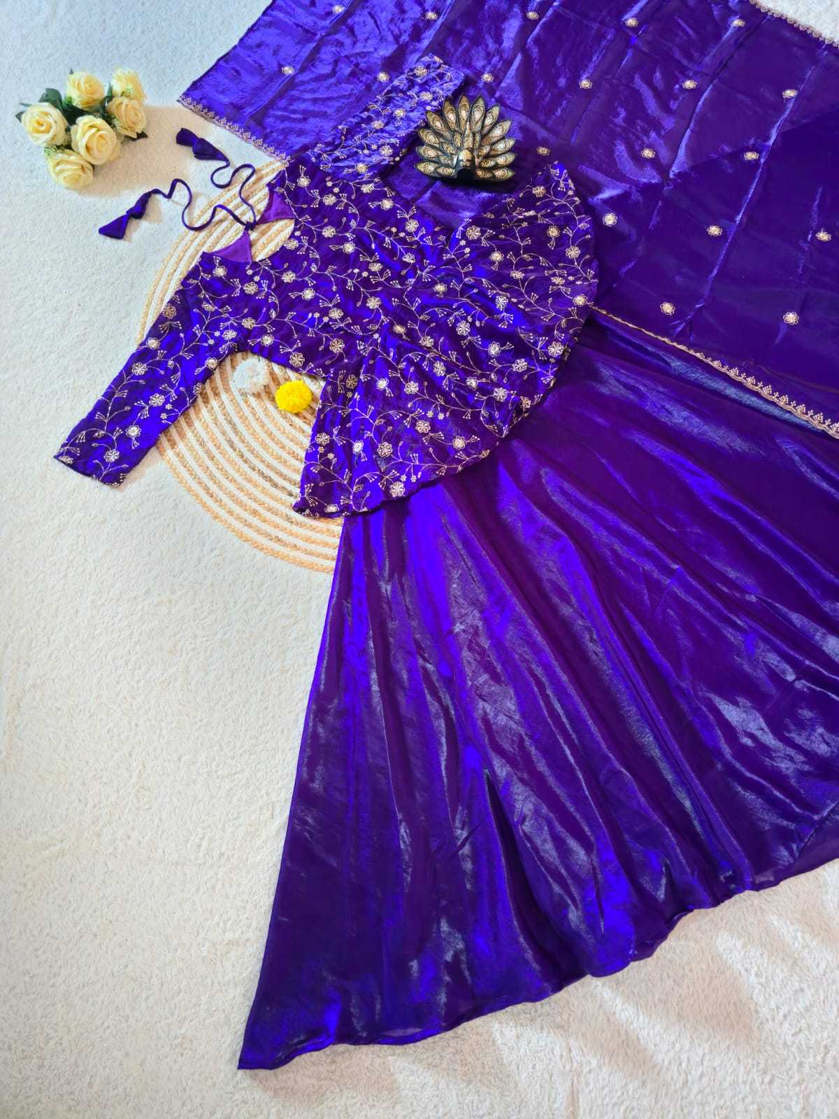 Space Silk Designer Lehenga
