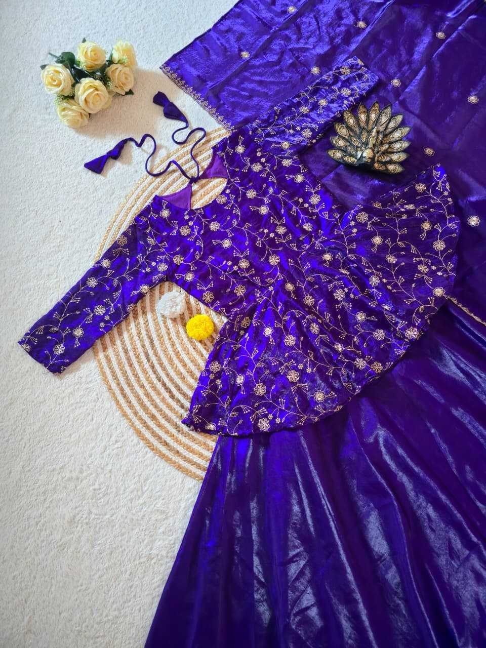 Space Silk Designer Lehenga
