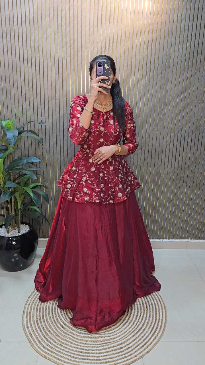 Space Silk Traditional Lehenga