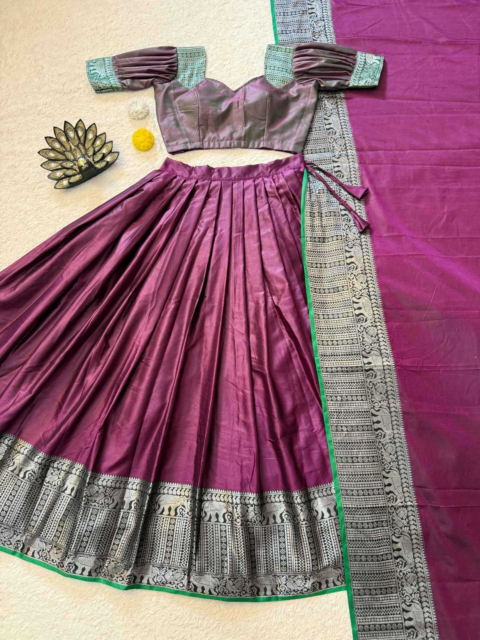 Premium Silk Designer Lehenga