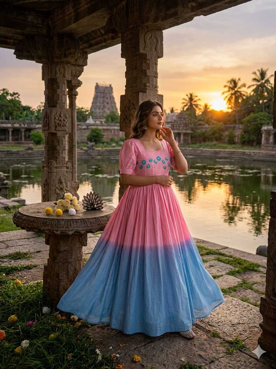 Cotton Fancy Gown