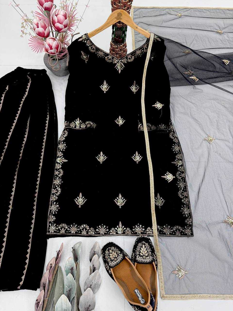 Viscose Sharara Salwar Suit