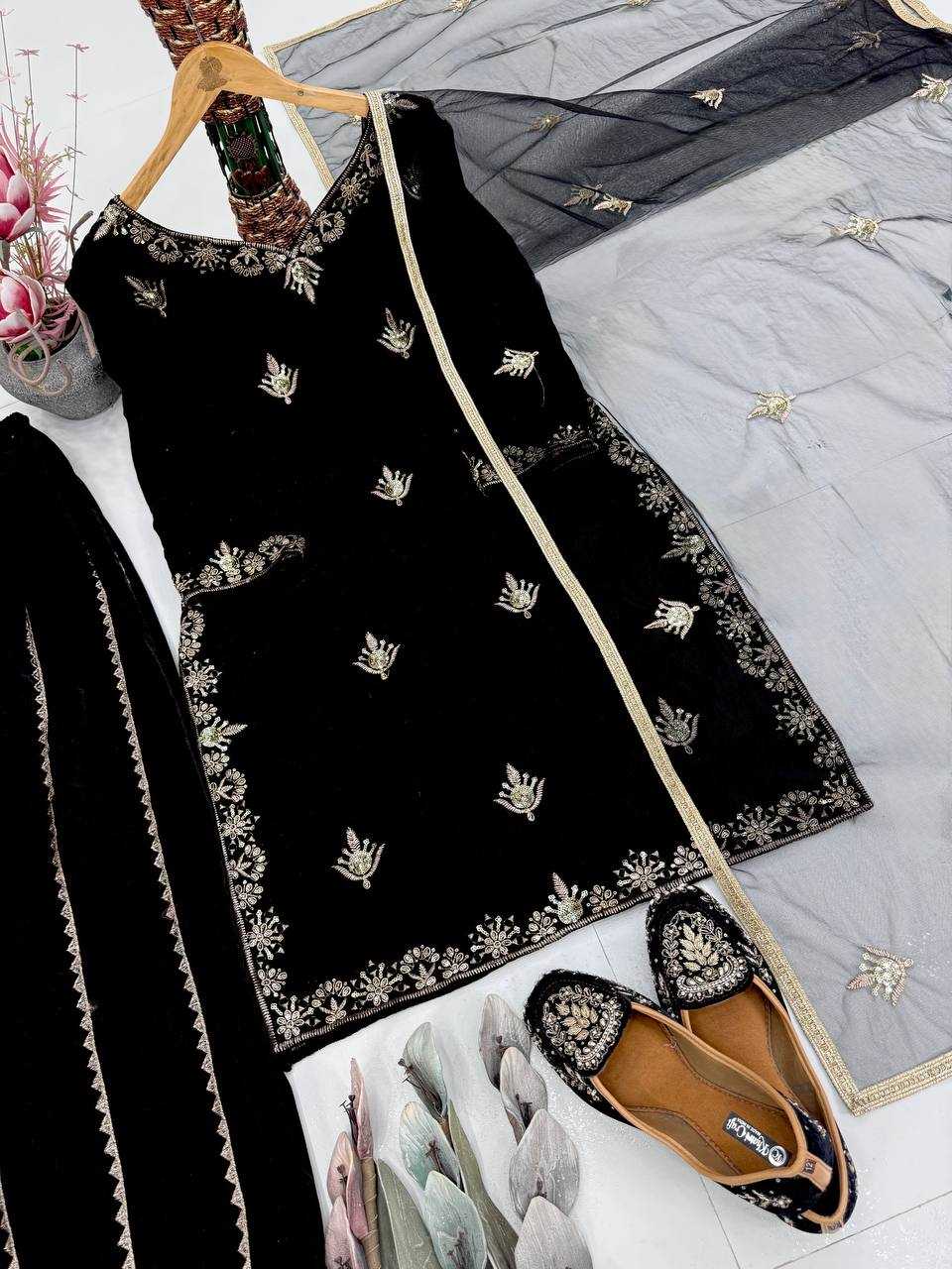 Viscose Sharara Salwar Suit
