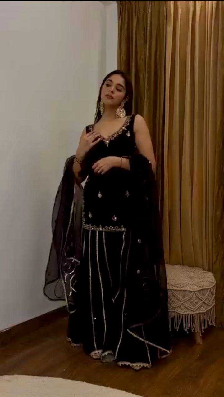 Viscose Sharara Salwar Suit