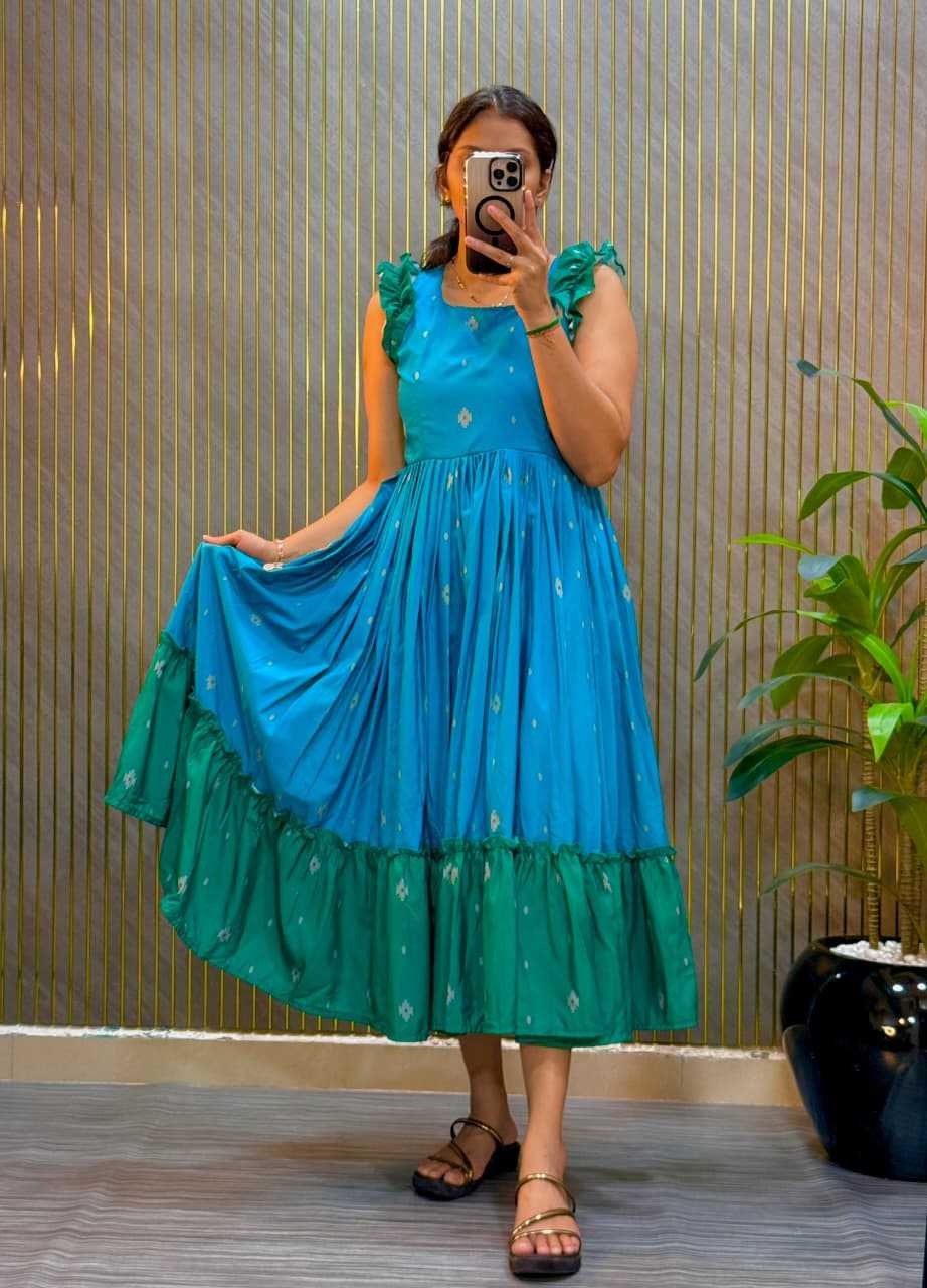 Cotton Printed Gown