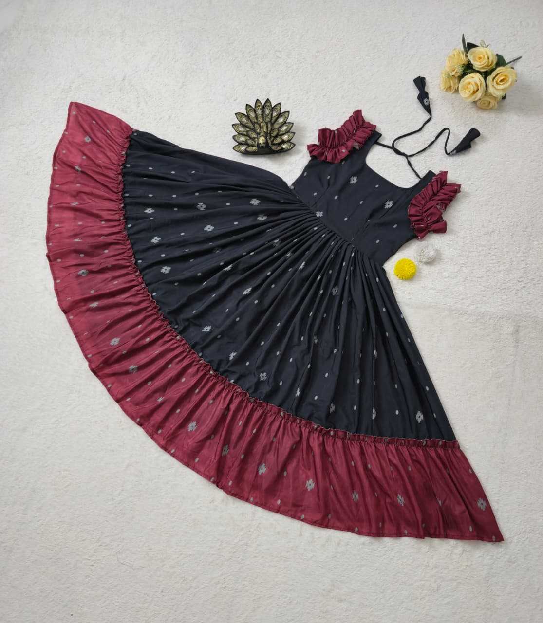 Cotton Printed Gown
