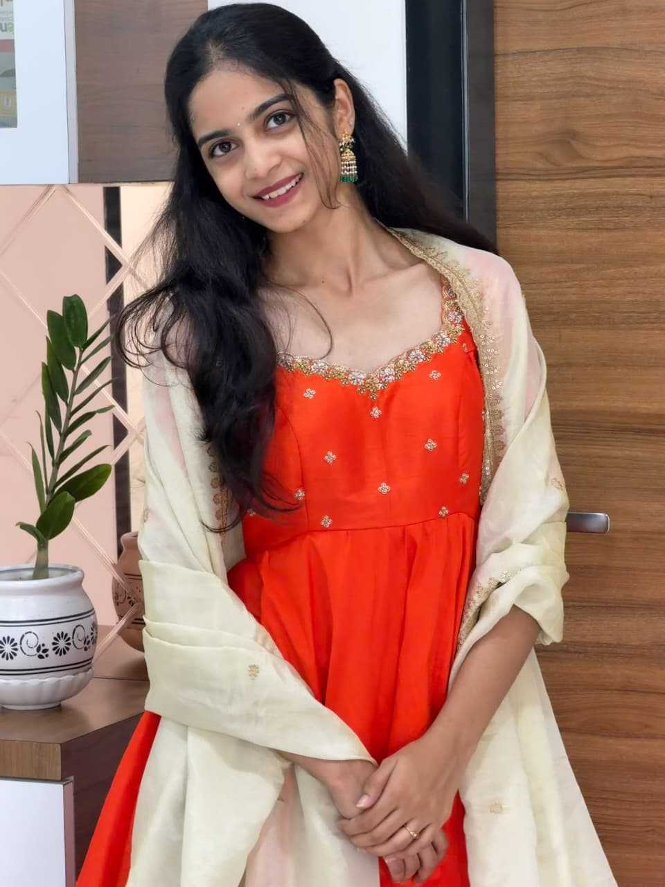Vichitra Silk Fancy Gown