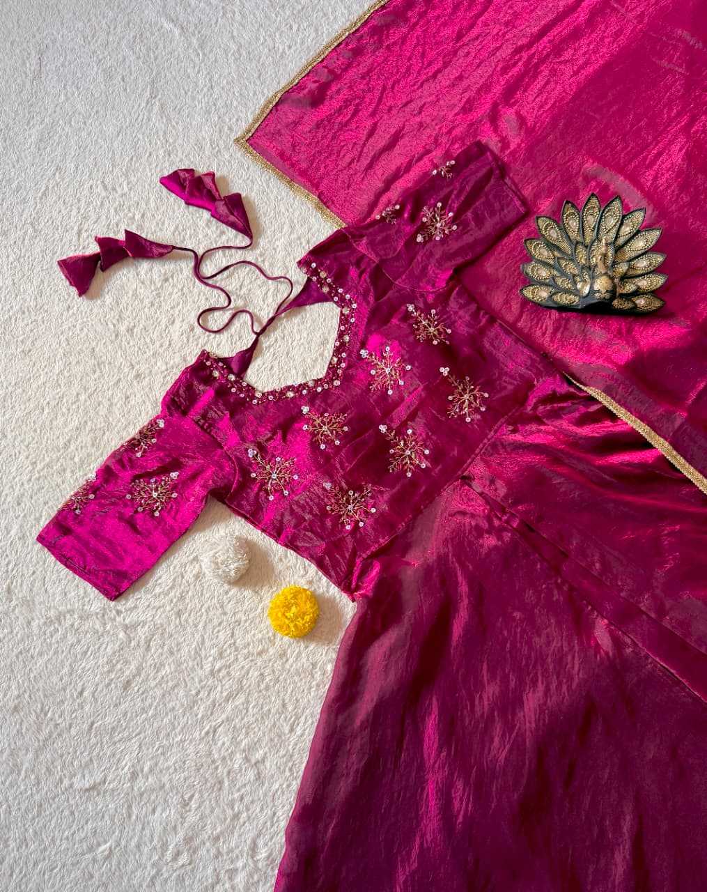Space Silk Designer Lehenga