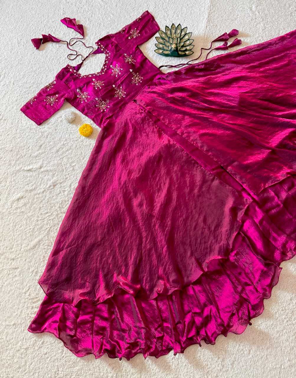 Space Silk Designer Lehenga