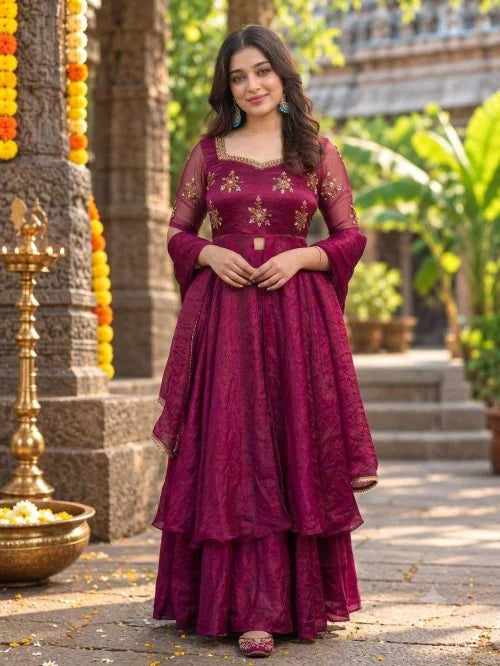 Space Silk Lehenga 245