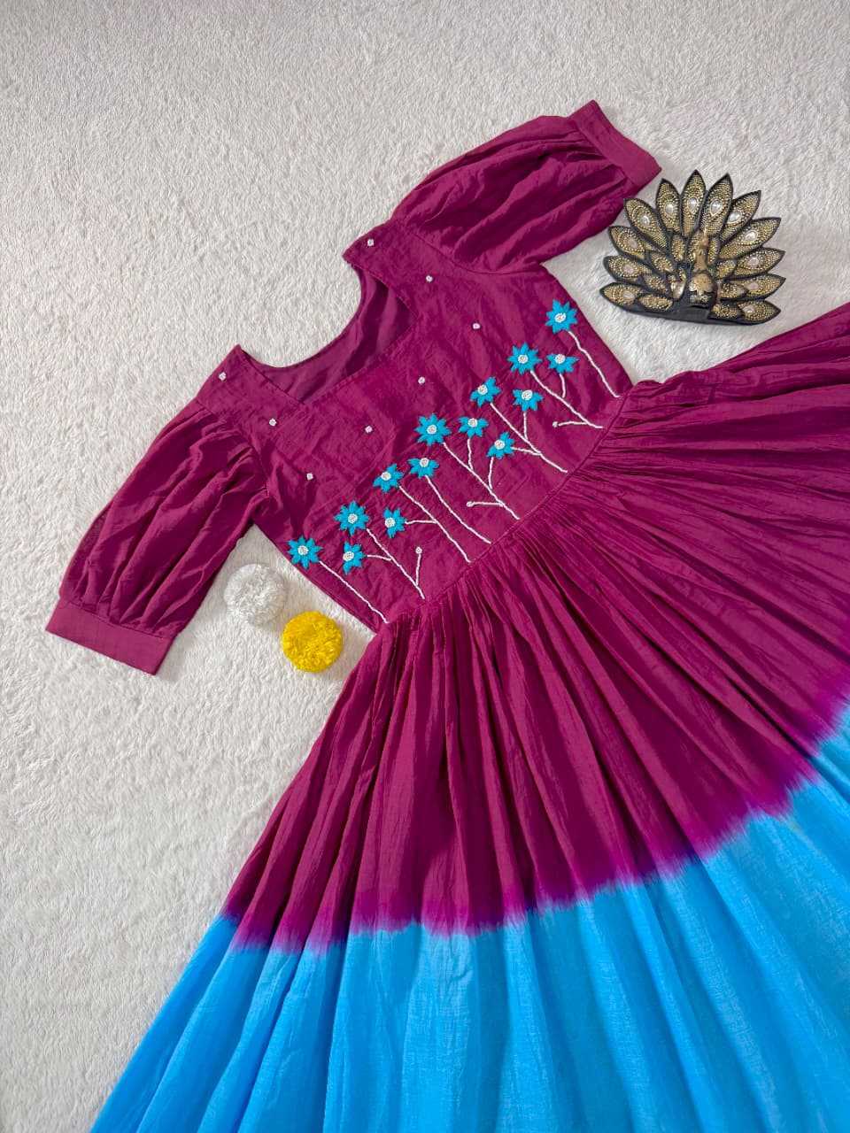 Charm Soft Cotton Fancy Gown
