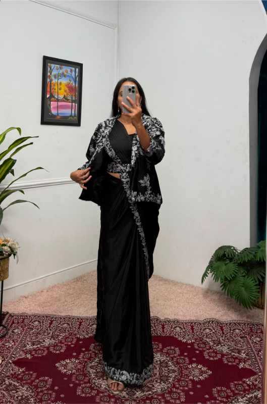 Chinon Party Wear Saree