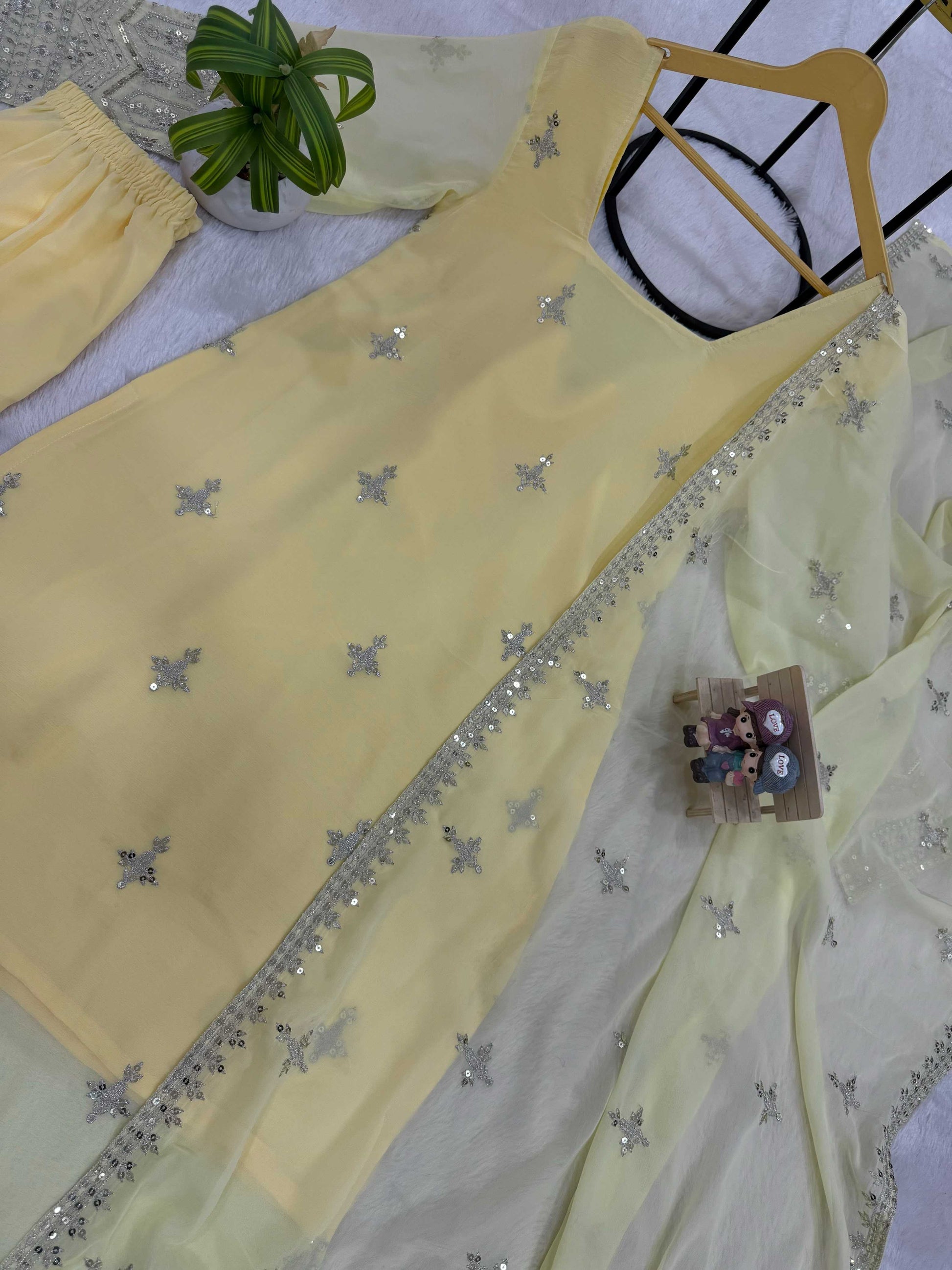 Faux Georgette Designer Kurti