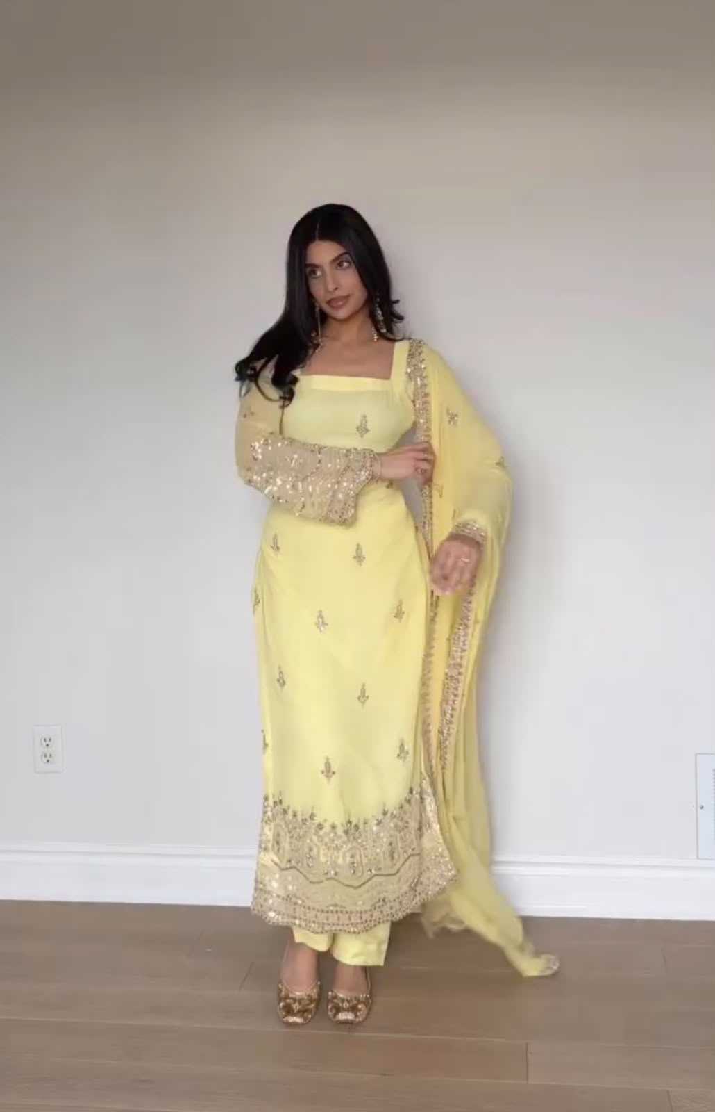 Faux Georgette Designer Kurti