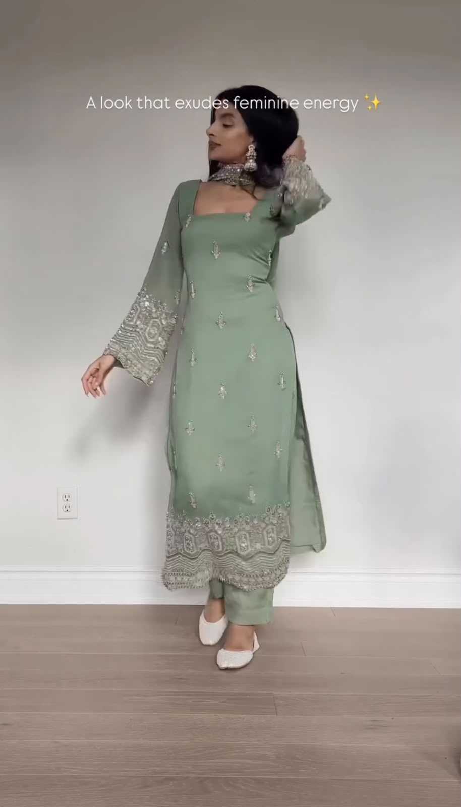 Faux Georgette Designer Kurti