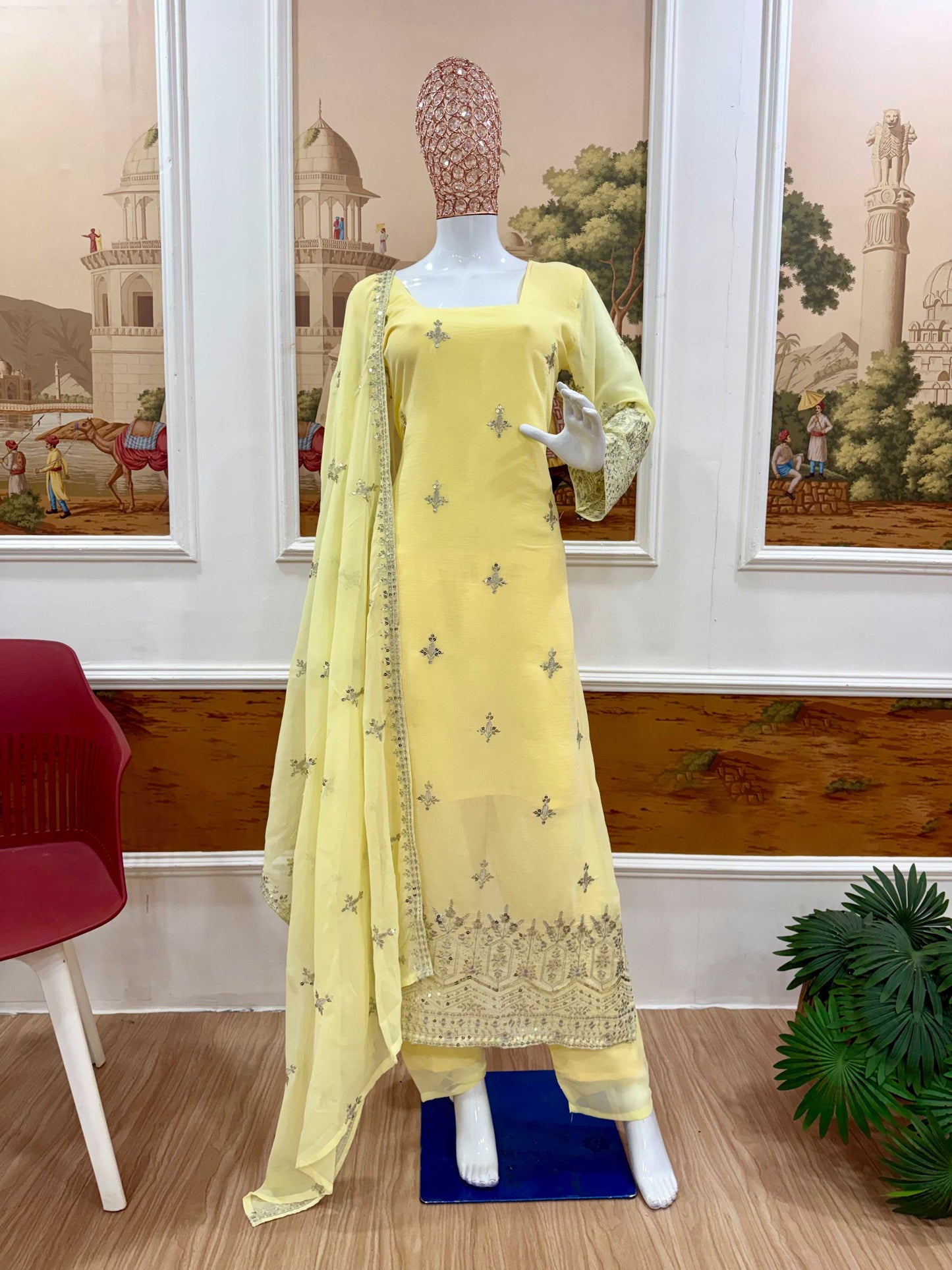 Faux Georgette Designer Kurti