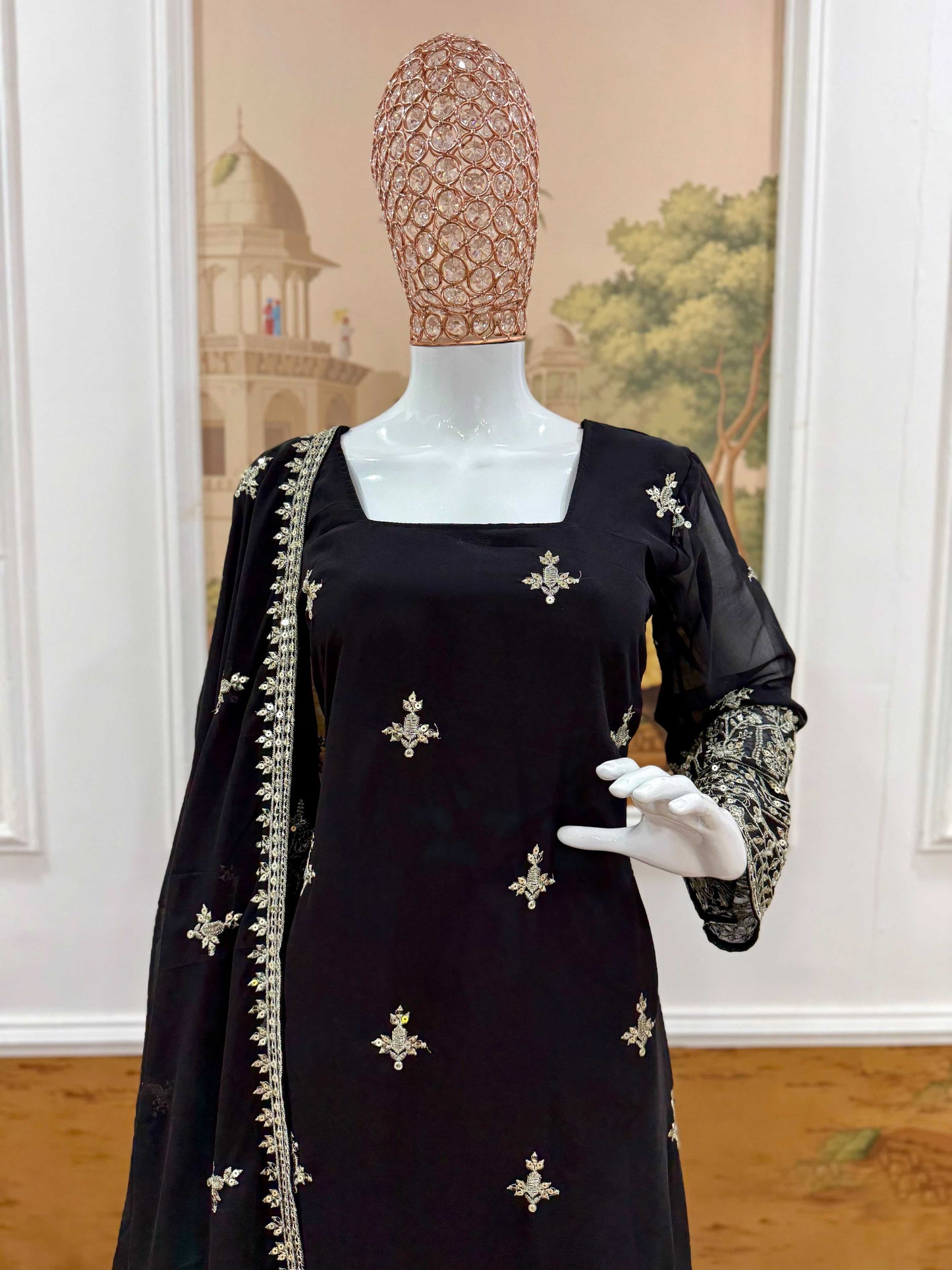 Faux Georgette Designer Kurti