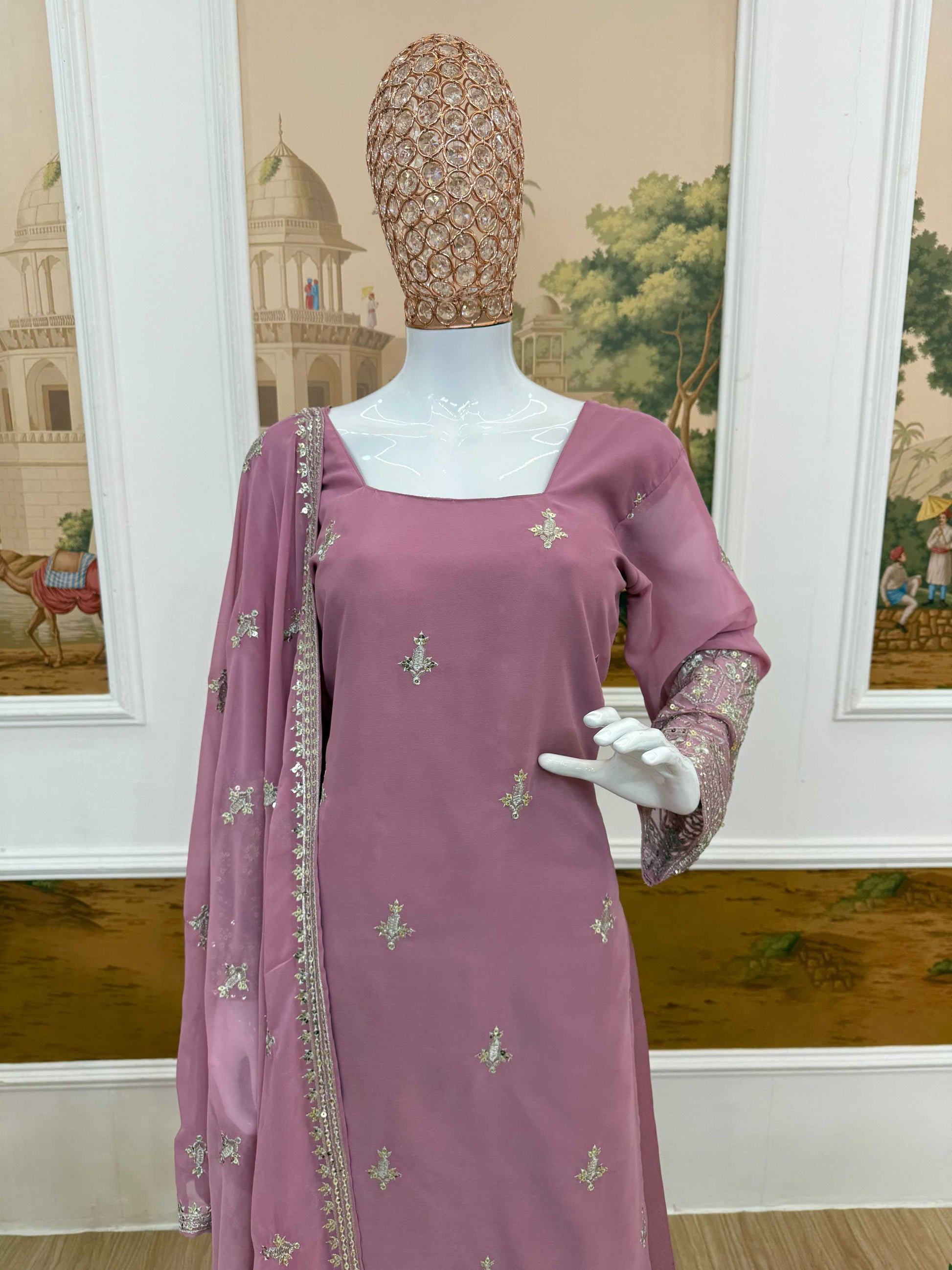 Faux Georgette Designer Kurti