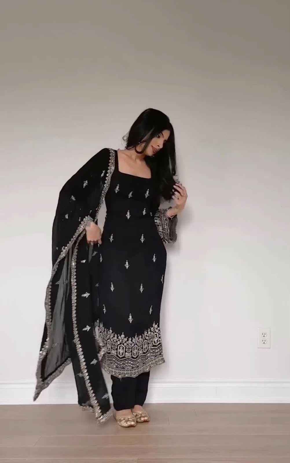 Faux Georgette Designer Kurti