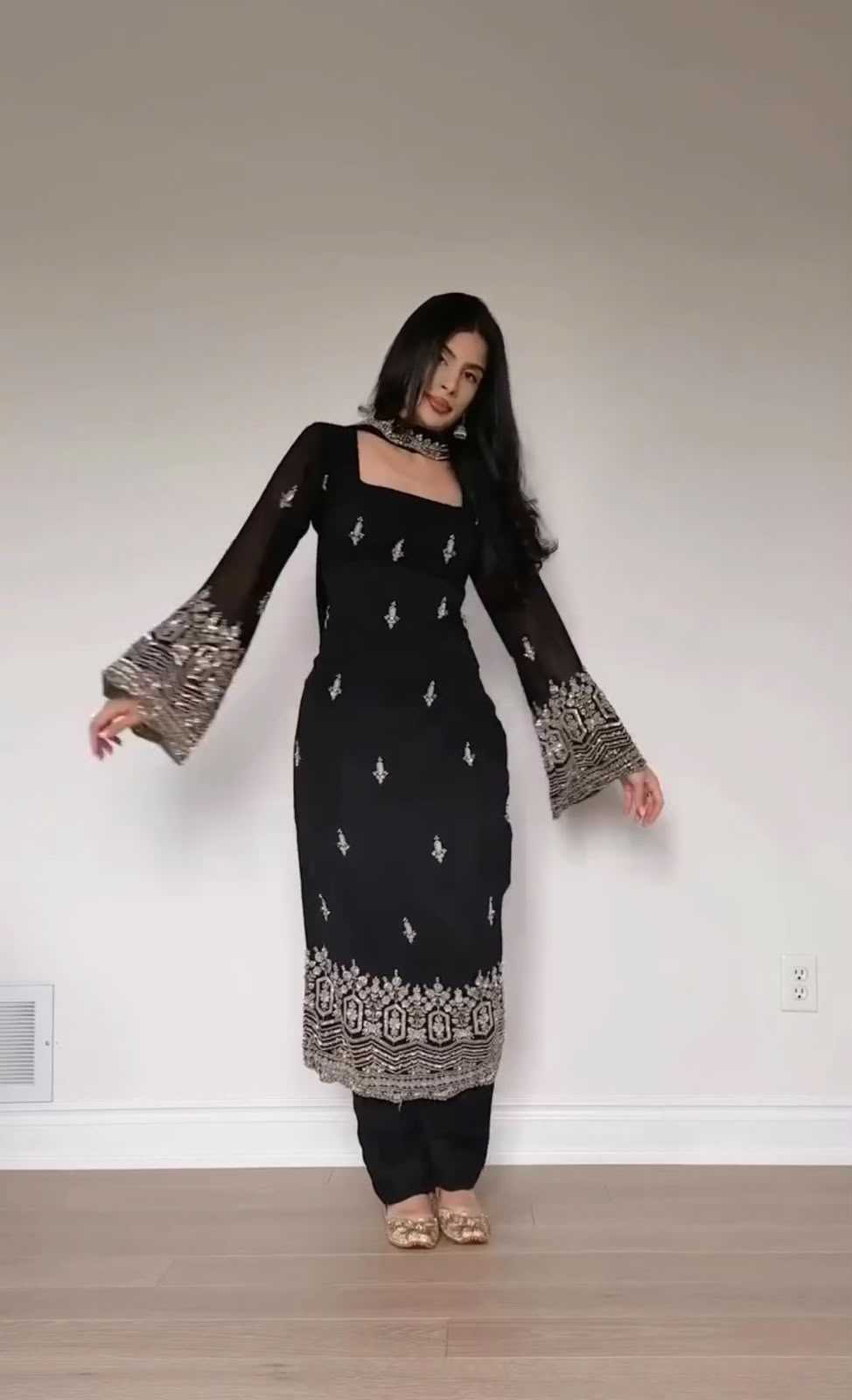 Faux Georgette Designer Kurti