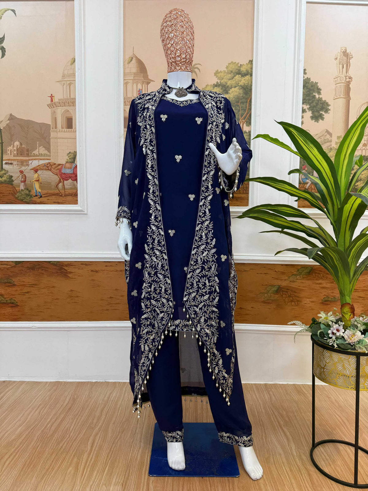 Faux Georgette Fancy Kurti