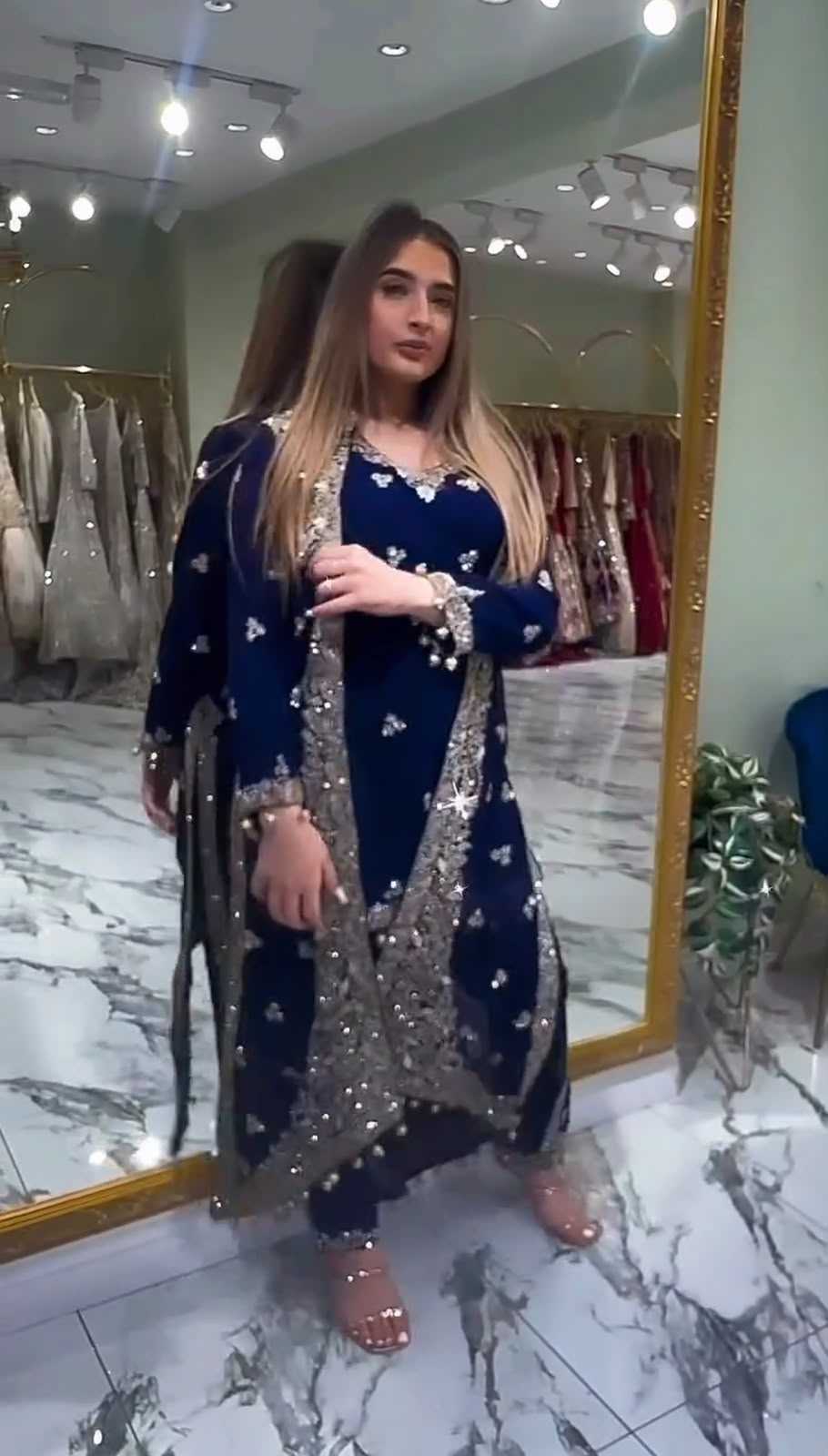 Faux Georgette Fancy Kurti
