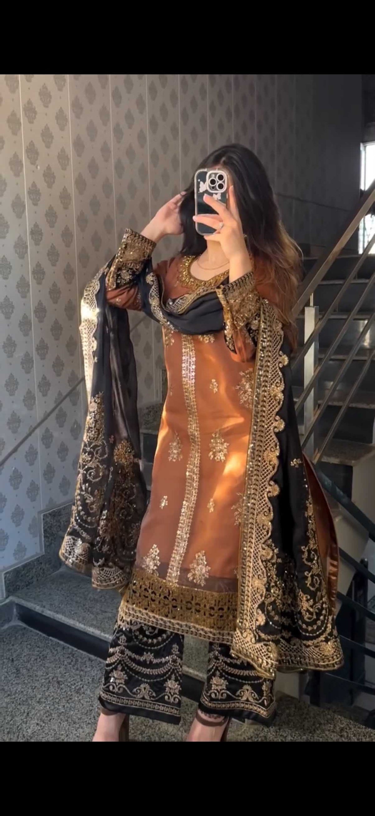 Faux Georgette Festive Kurti