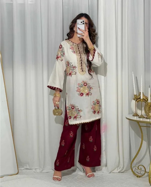 Faux Georgette Designer Kurti 1178