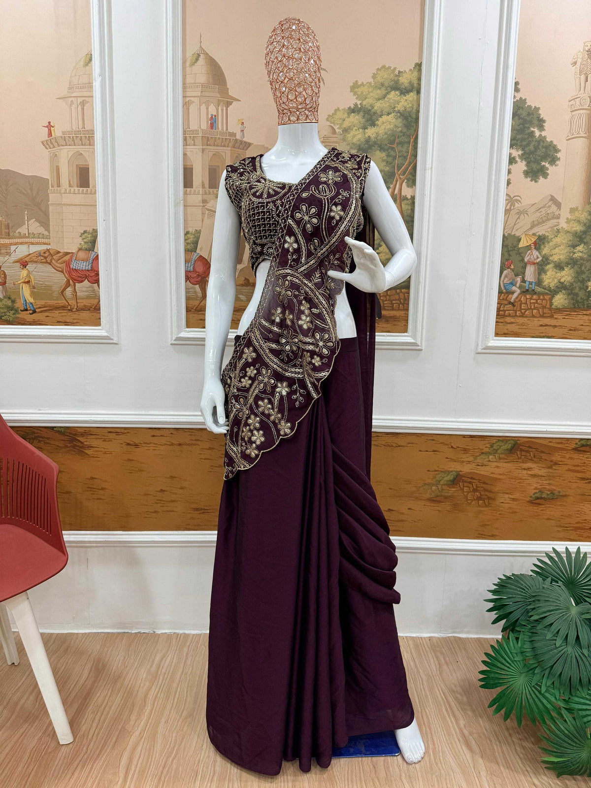 Rangoli Silk Designer Saree in Green