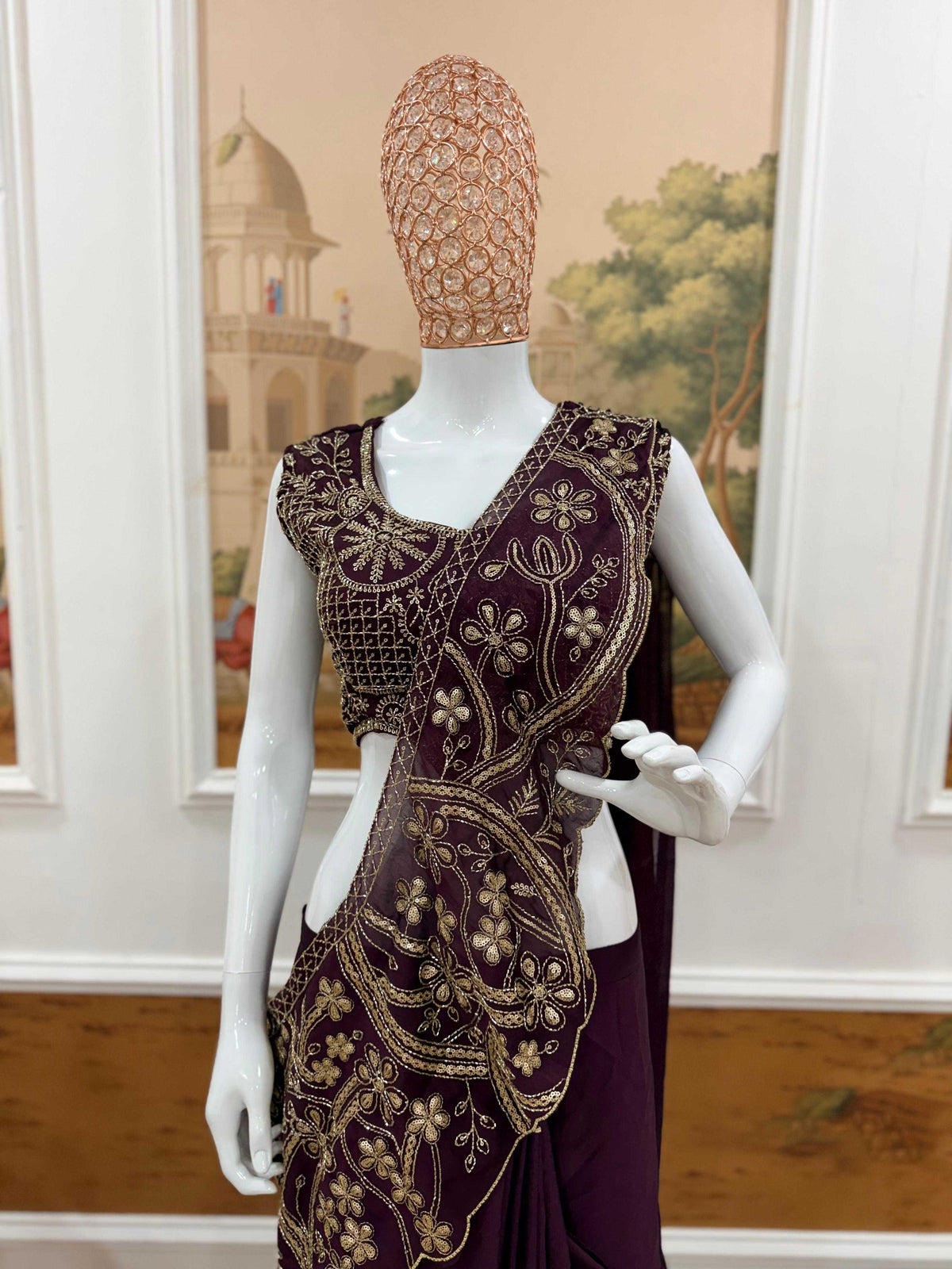 Rangoli Silk Designer Saree in Green