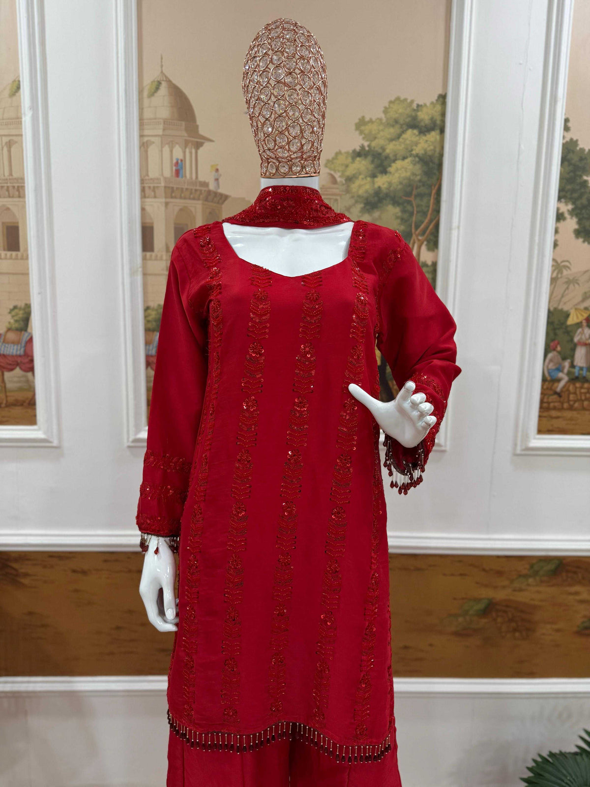 Rangoli Silk Designer Kurti