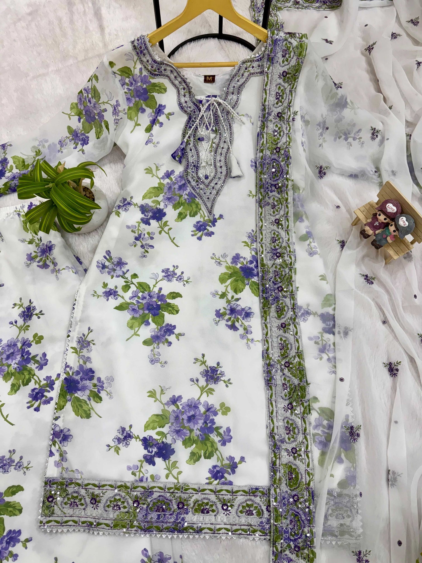Faux Georgette Kurti