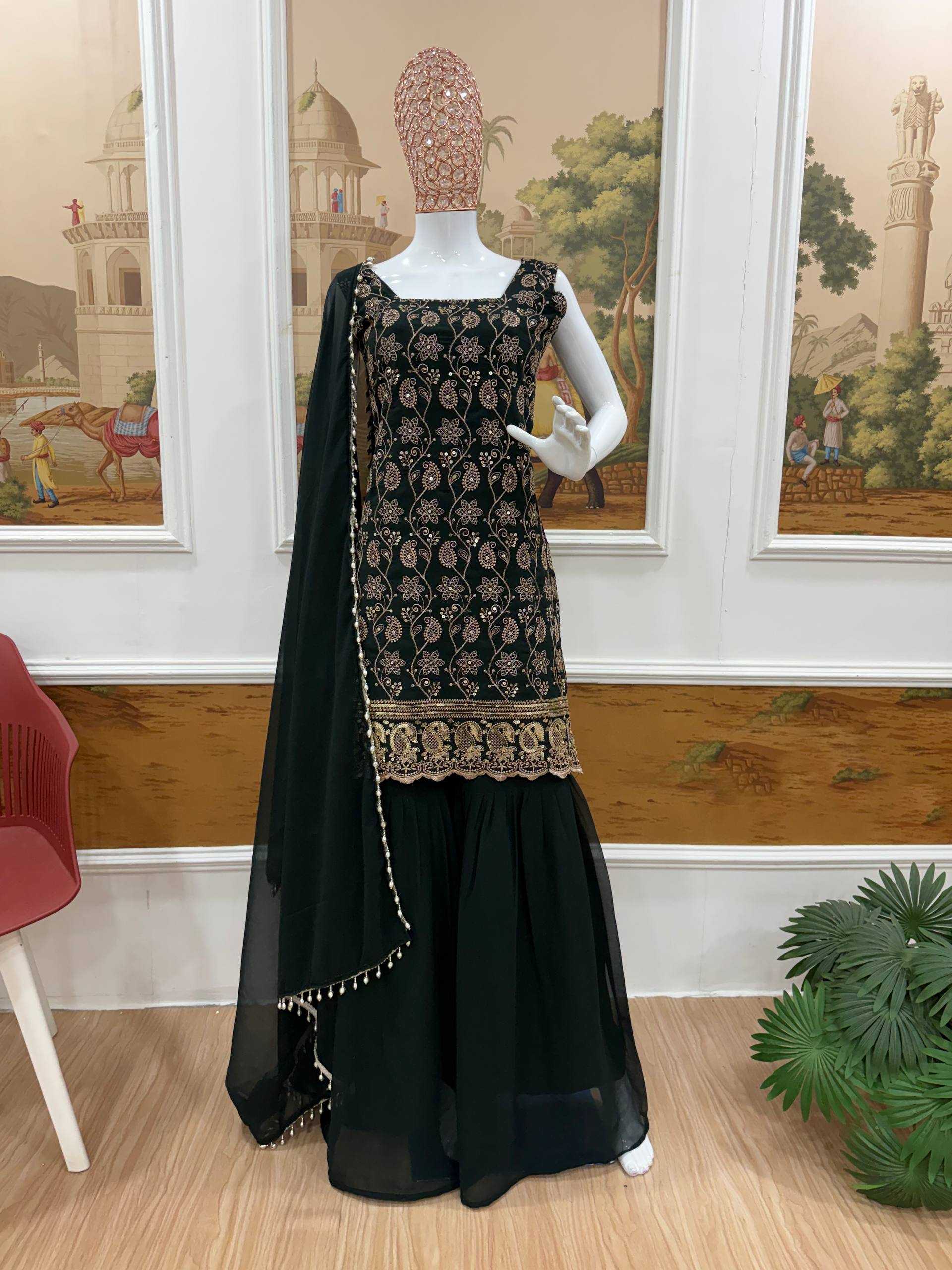 Faux Georgette Designer Kurti