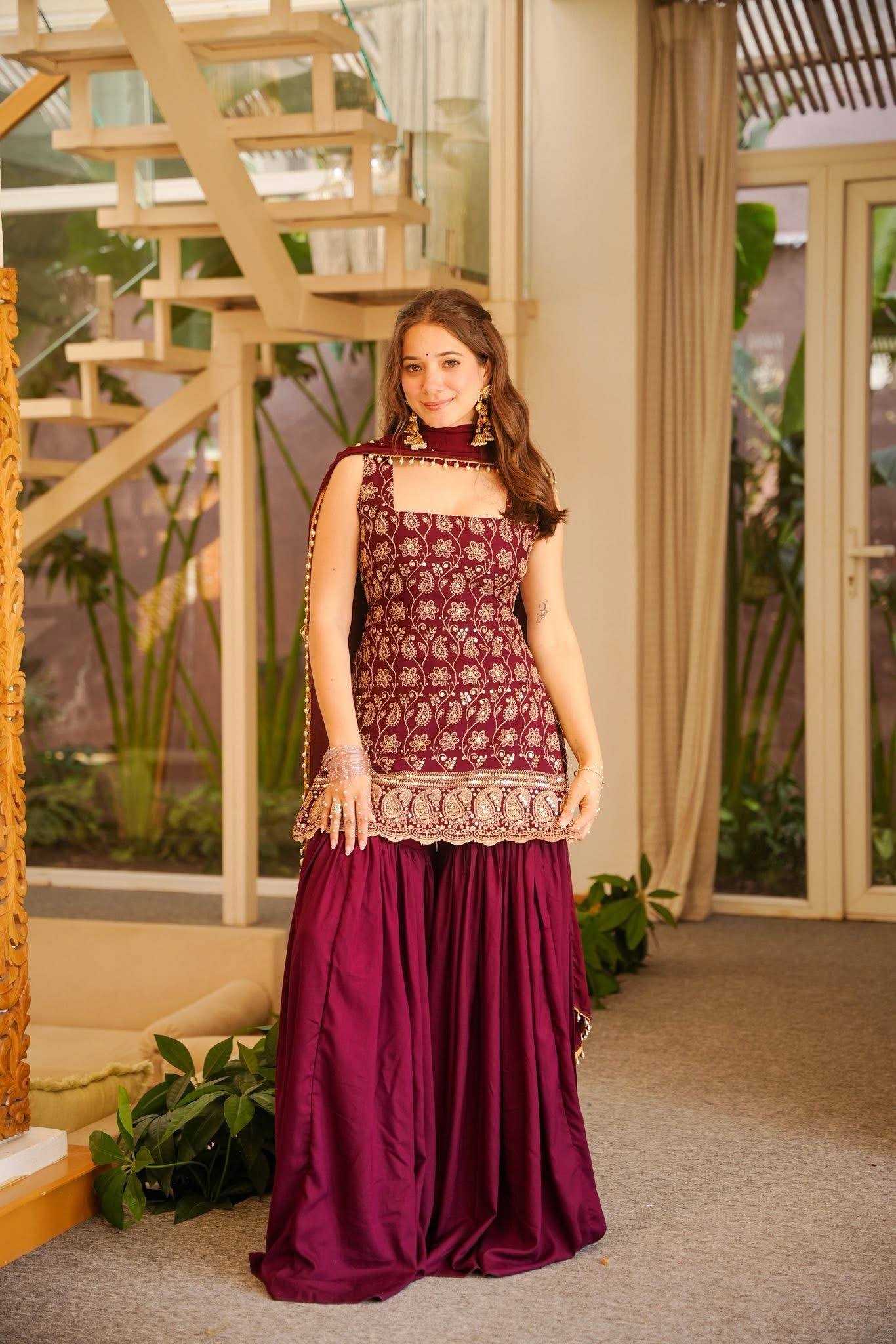 Faux Georgette Designer Kurti
