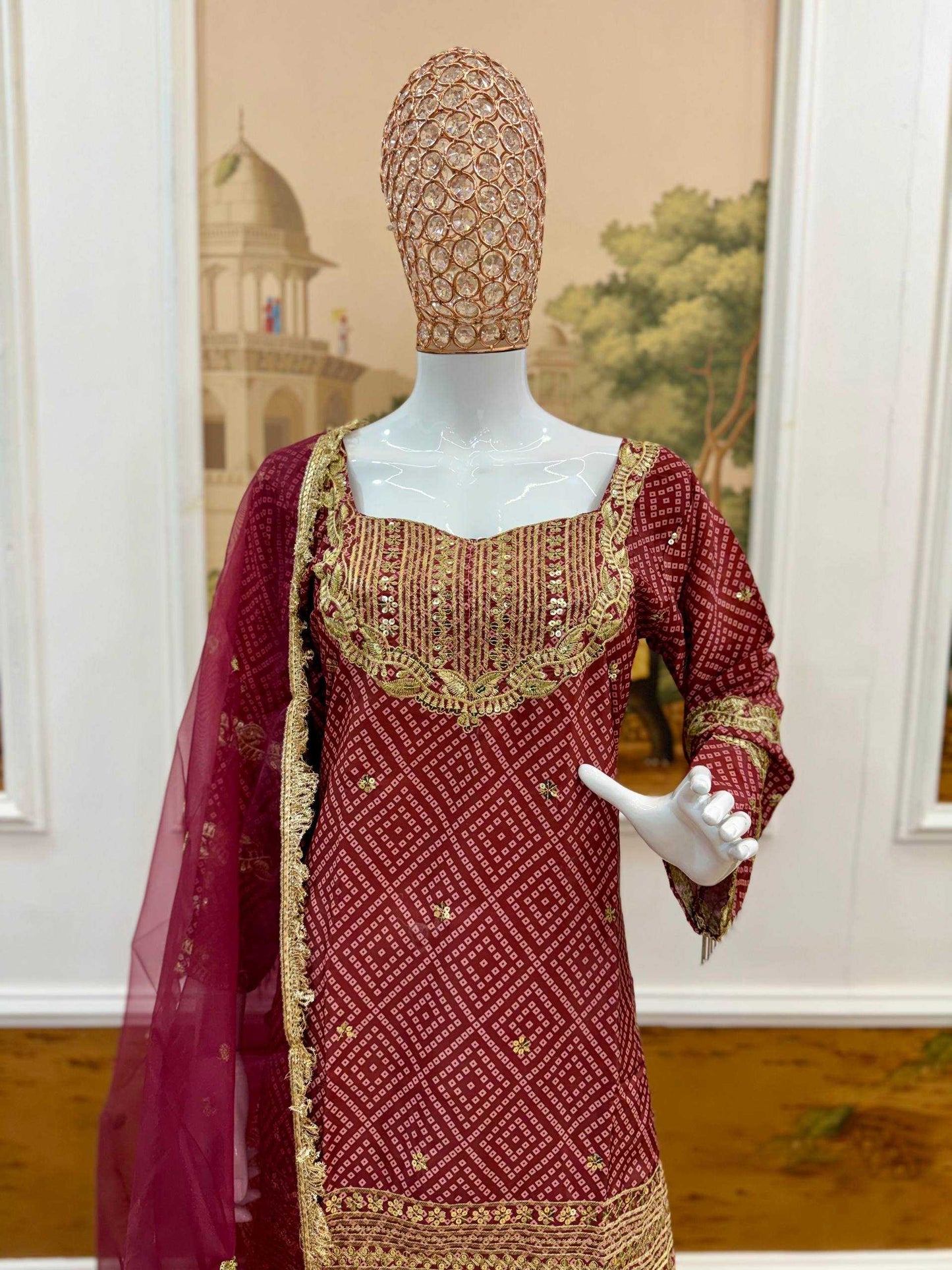 Crepe Fancy Kurti