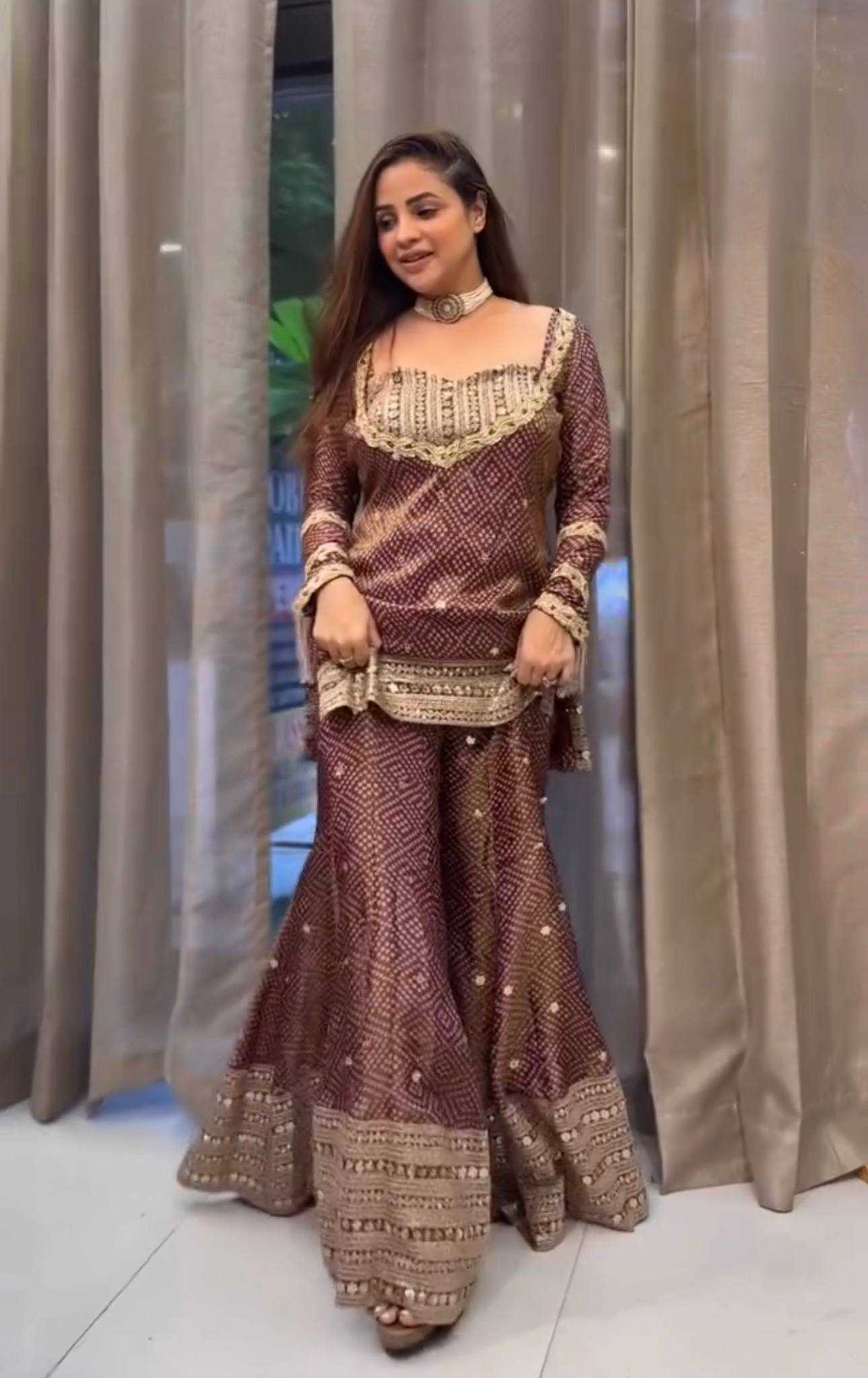 Crepe Fancy Kurti