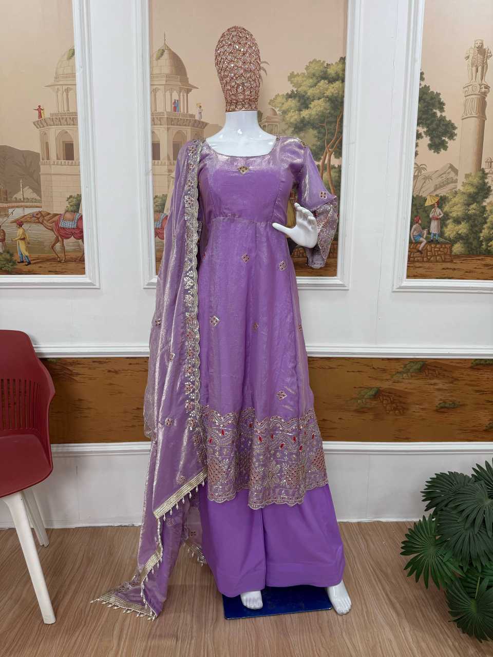 Fendy Embroidery Gown
