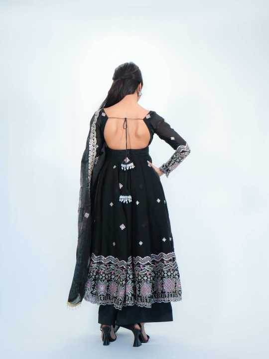 Fendy Embroidery Gown