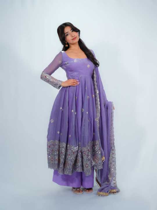 Fendy Embroidery Gown