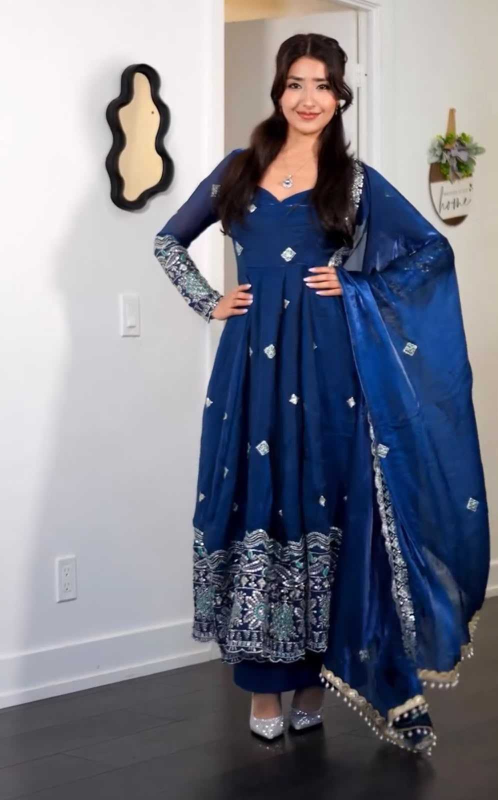 Satin Fancy Gown
