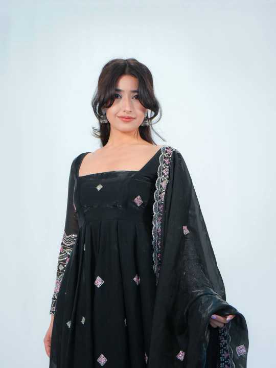 Satin Fancy Gown