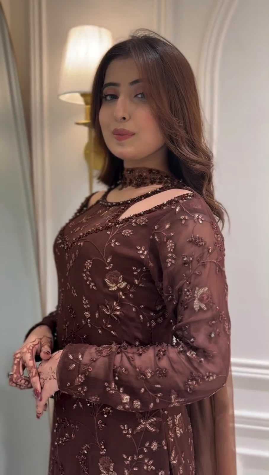 Faux Georgette Kurti 1203