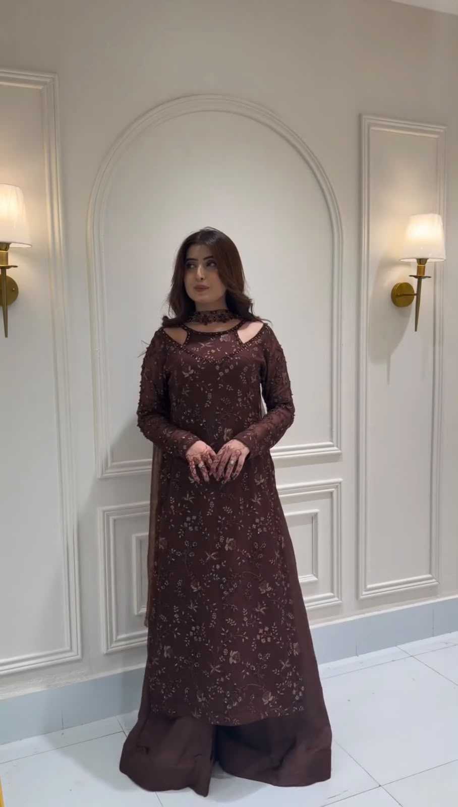 Faux Georgette Kurti 1203