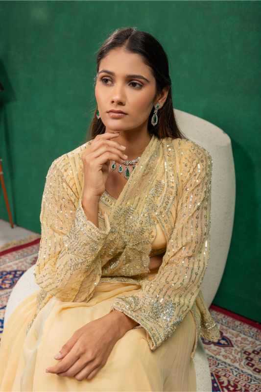 Faux Georgette Saree