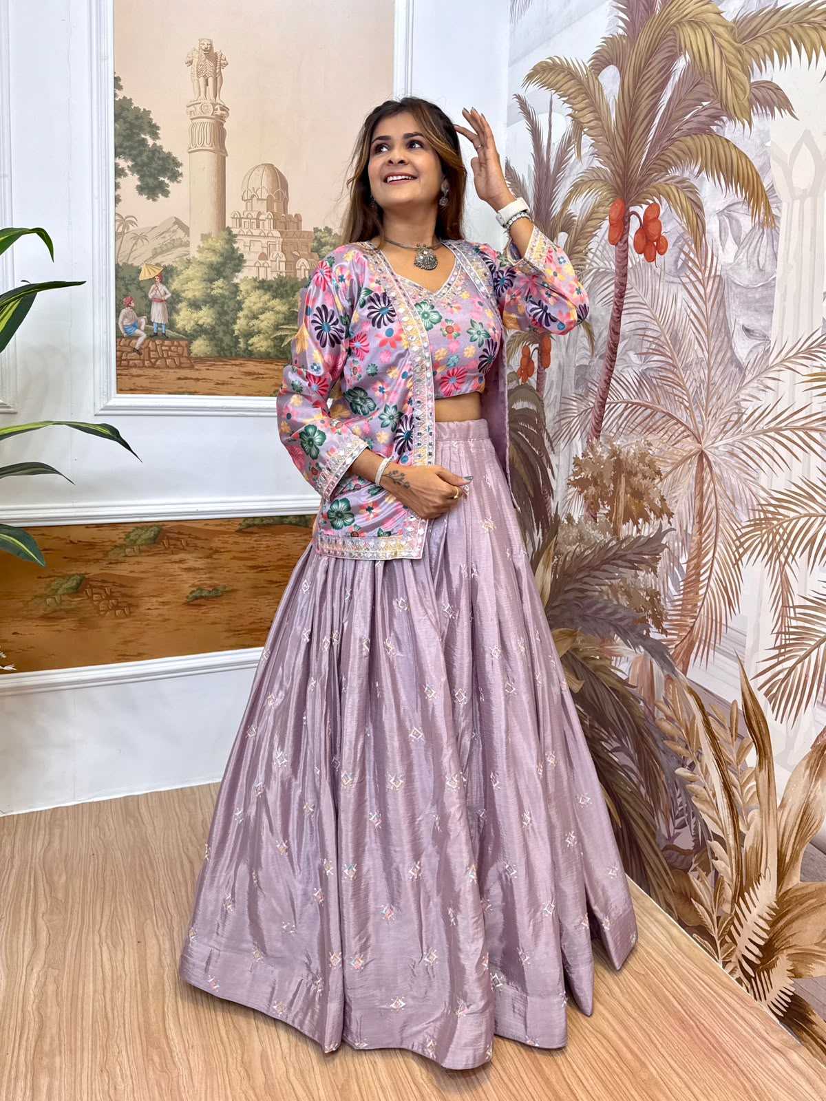 Chinon Designer Lehenga