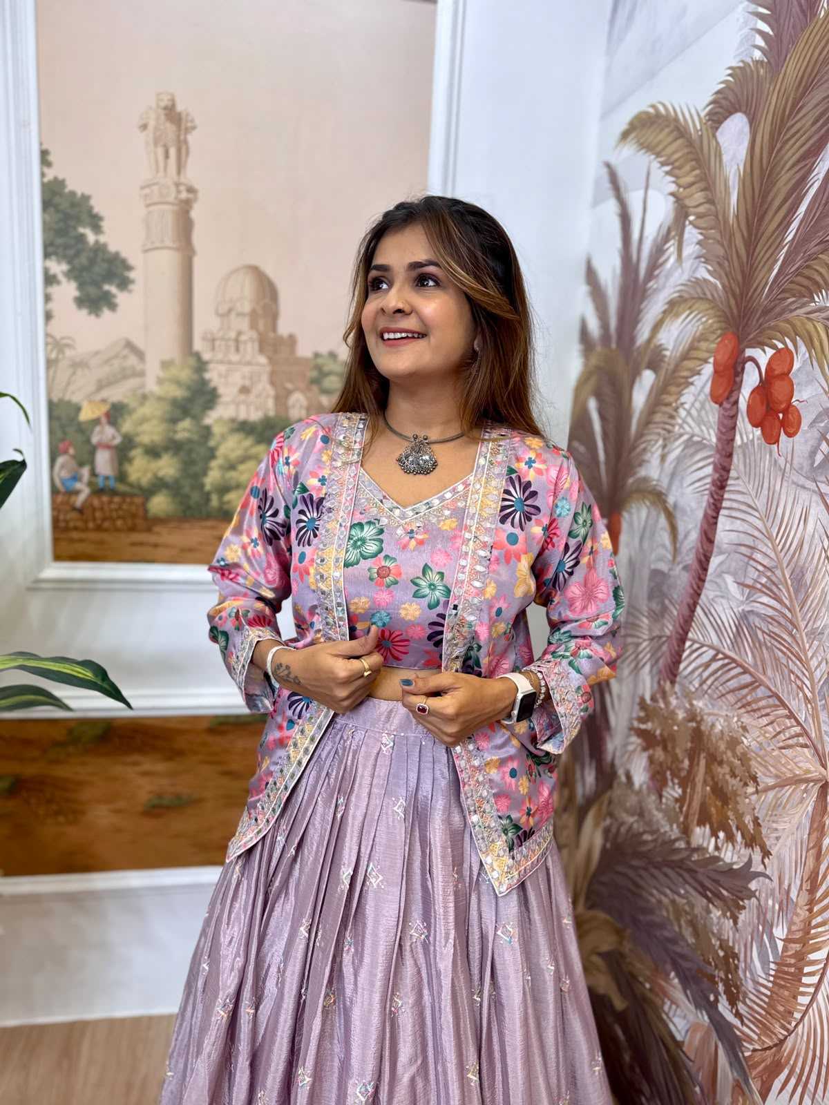 Chinon Designer Lehenga