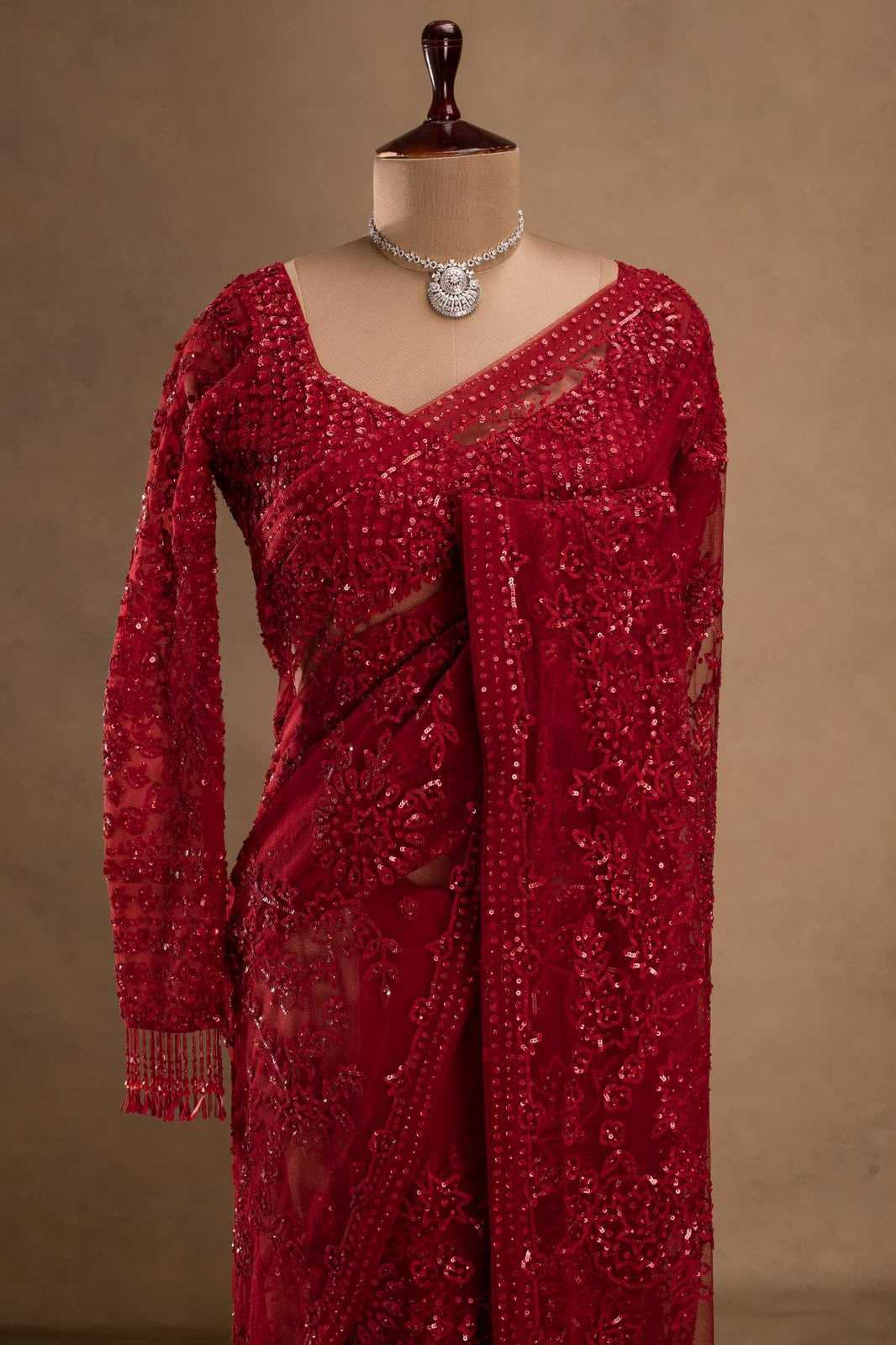 Faux Georgette Fancy Saree
