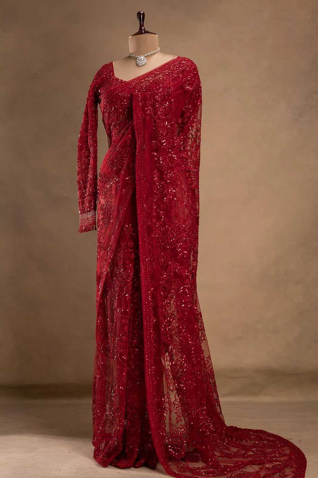 Faux Georgette Fancy Saree
