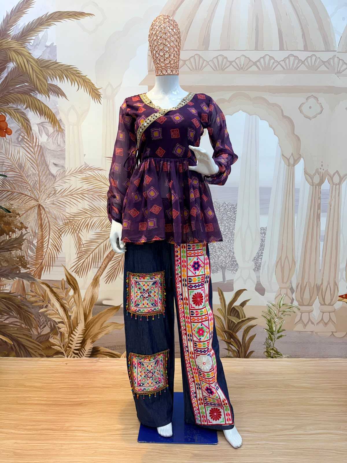 Faux Georgette Designer Dress